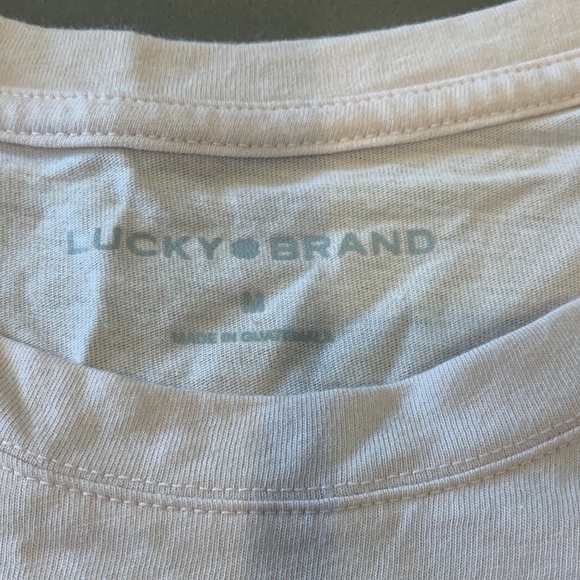 Lucky Brand White Tee - Picture 2 of 4